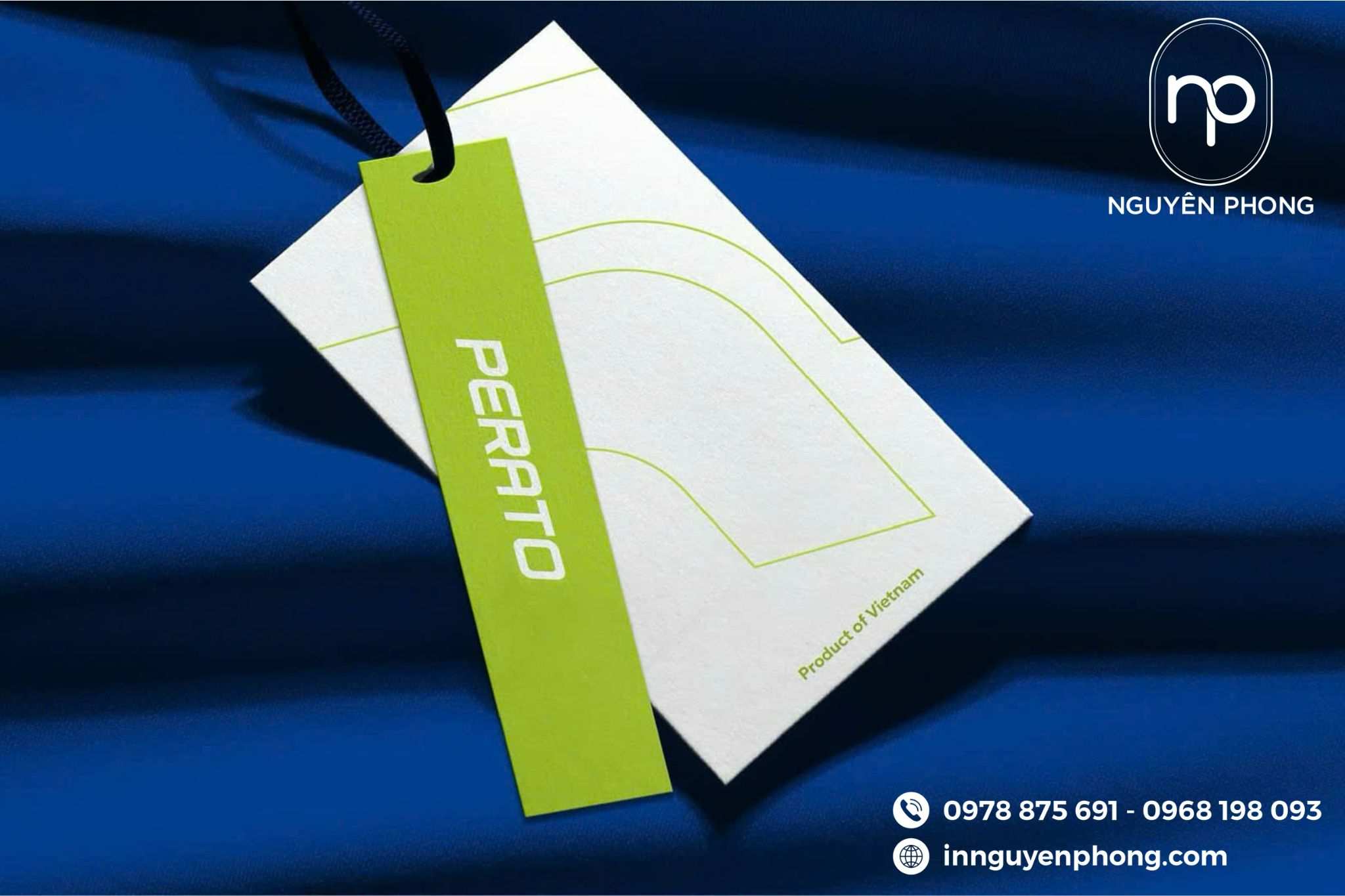 in tag giấy thể thao